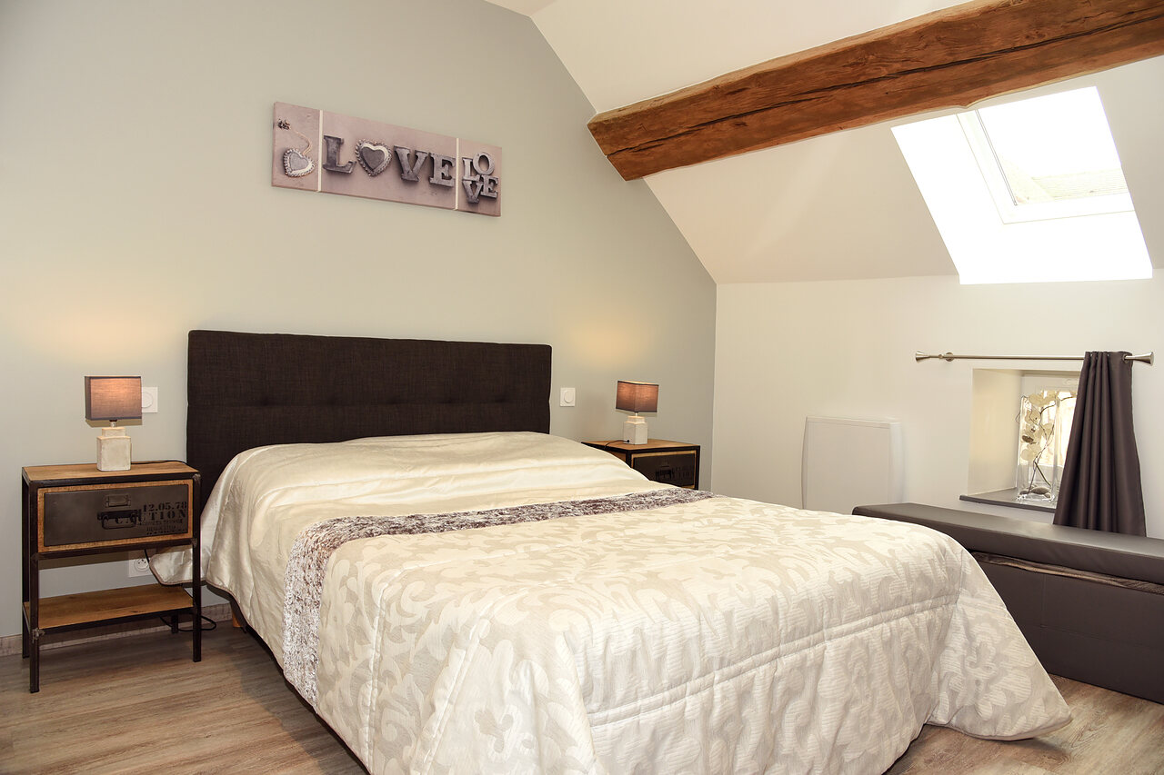 La chambre et son lit double